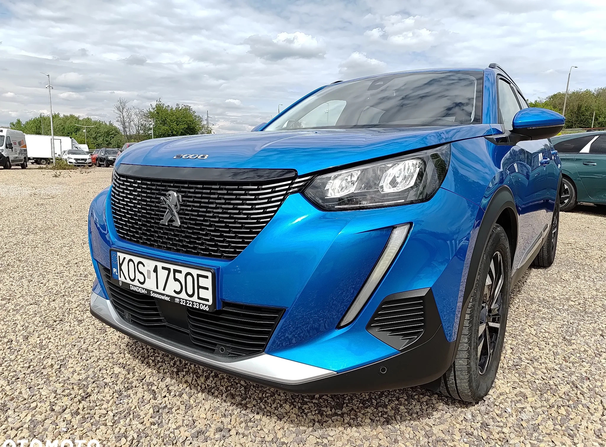 Peugeot 2008 cena 81900 przebieg: 58643, rok produkcji 2020 z Lipno małe 781